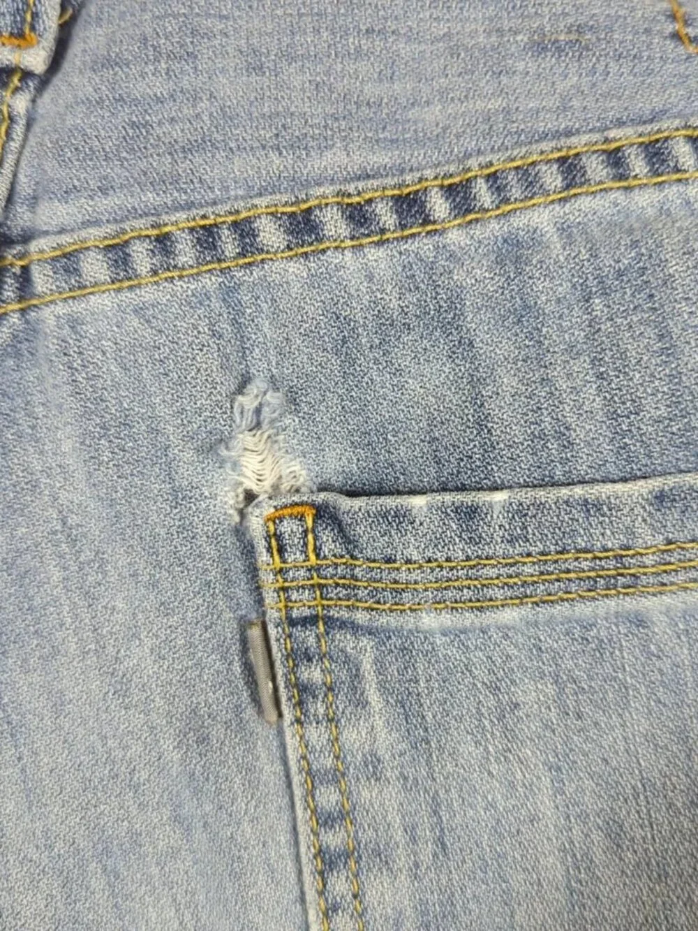 Levi's Silver Tab Carpenter Jeans Men's 33x32 (Fit 33x31) Blue Faded Baggy